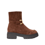 Botki Bibi Lou – brązowe, skórzane, hiszpańskie