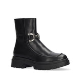 Botki Bibi Lou – czarne, skórzane, hiszpańskie - widok pod kątem.