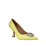 Czółenka Bibi Lou – żółte, skórzane, hiszpańskie