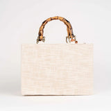 Shopperka Piti Cuiti – pleciona, haftowana, hiszpańska - widok z tyłu.