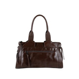 Shopperka Ripani – brązowa, włoska, torebka