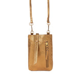 Torebka Piti Cuiti – miedziana, hiszpańska, mini - widok z przodu.