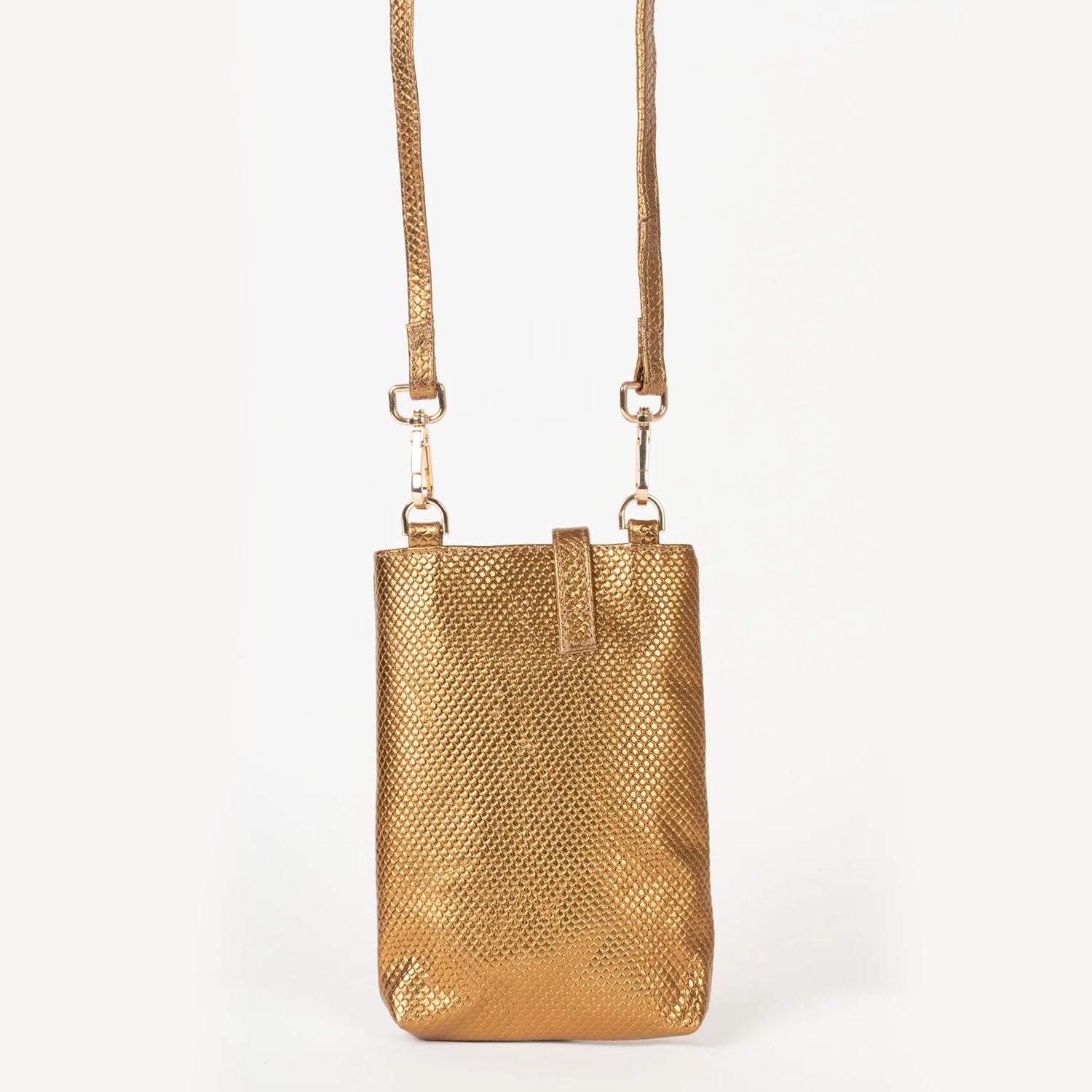 Torebka Piti Cuiti – miedziana, hiszpańska, mini - widok z tyłu.