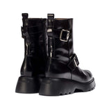 Botki Wonders na grubej podeszwie WondersFly™, widok z tyłu.