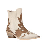 Skórzane Kowbojki Alma En Pena ze skóry naturalnej w westernowym stylu.