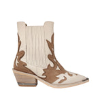 Skórzane Kowbojki Alma En Pena ze skóry naturalnej w westernowym stylu - widok z boku.