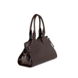 Shopperka Ripani – brązowa, włoska, torebka