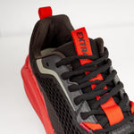 Sneakersy EXTR4 – czerwone, sportowe, GORE-TEX - zblizenie.