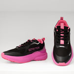 Sneakersy EXTR4 – różowe, sportowe, GORE-TEX - widok z przodu.