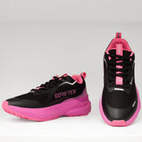 Sneakersy EXTR4 – różowe, sportowe, GORE-TEX - widok z przodu.