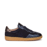 Sneakersy Wonders – granatowe, trampki, zamszowe - widok z boku