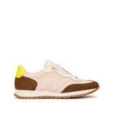 Sneakersy wonders kolorowe, w odcieniach brązu, z naturalnej skóry, widok z boku.