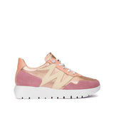 Sneakersy Wonders – różowe, skórzane, hiszpańskie