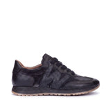 Sneakersy Wonders – sportowe, metaliczne, czarne - widok z boku