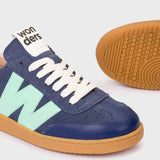 Sneakersy Wonders – trampki, niebieskie, skórzane