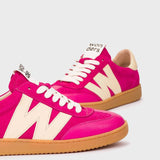 Sneakersy Wonders – trampki, różowe, skórzane